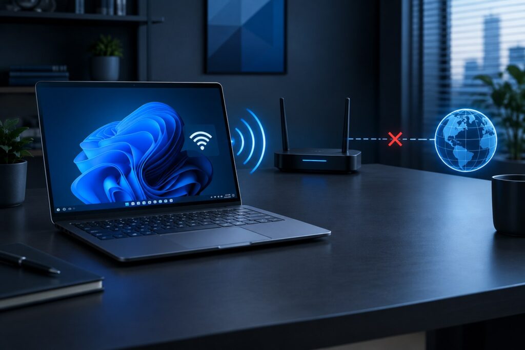 WLAN verbunden, aber kein Internet in Windows 11: Ursachen und Lösungen